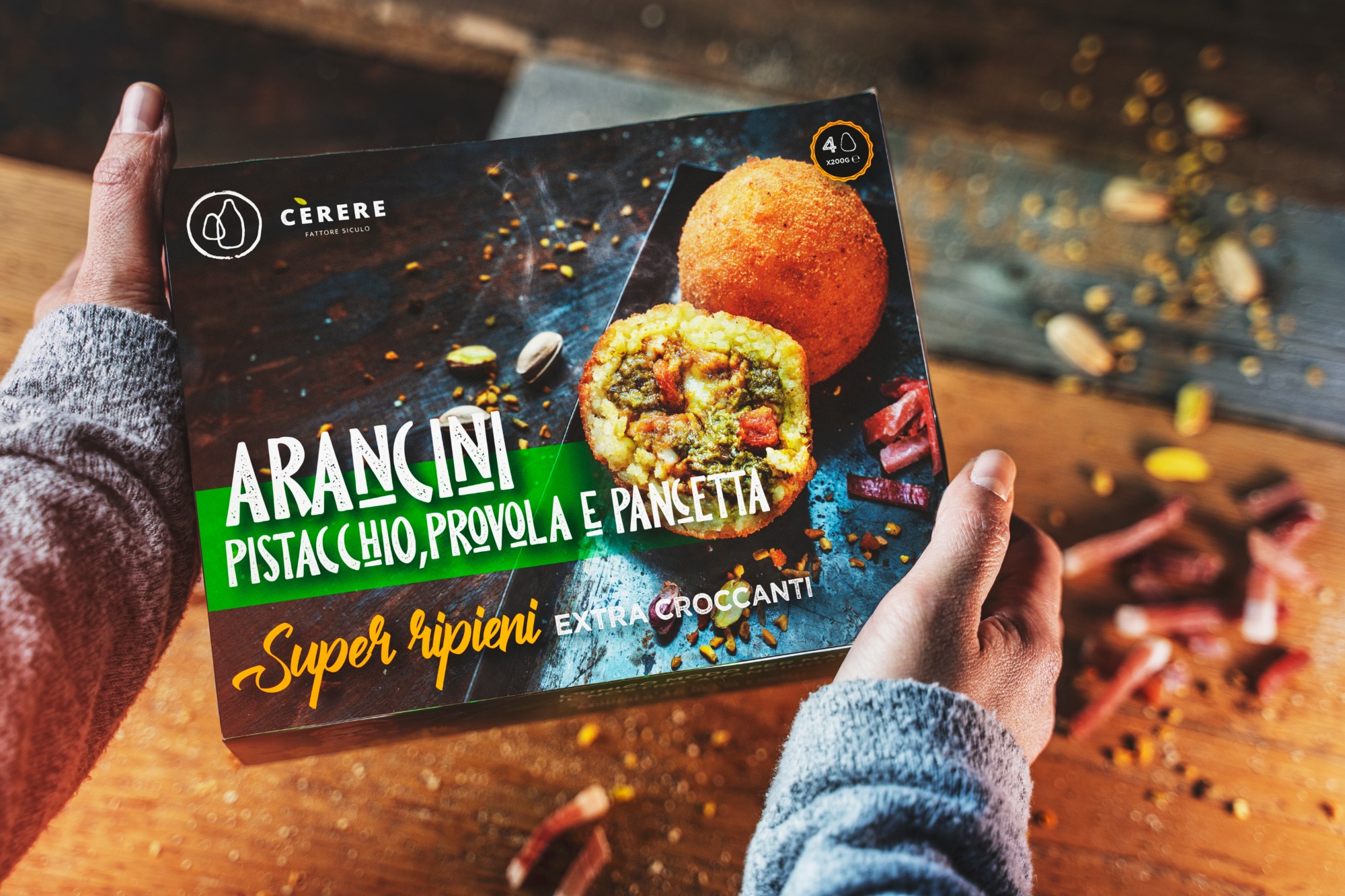 Adrano, alla ‘Golosaria’ di Milano trionfa il ‘packaging’ dell’arancino: firmato Cerere Fattore Siculo